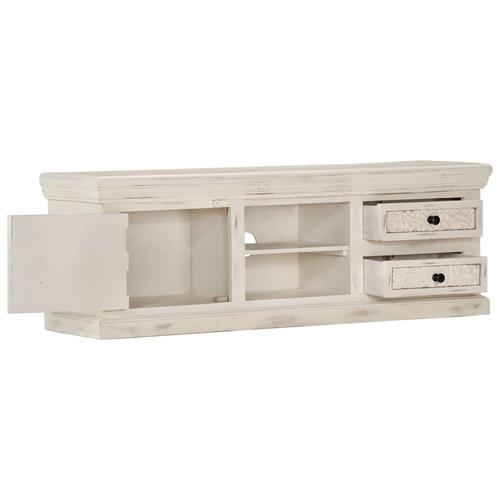 Tv-skab 120x30x40 cm massivt mangotræ