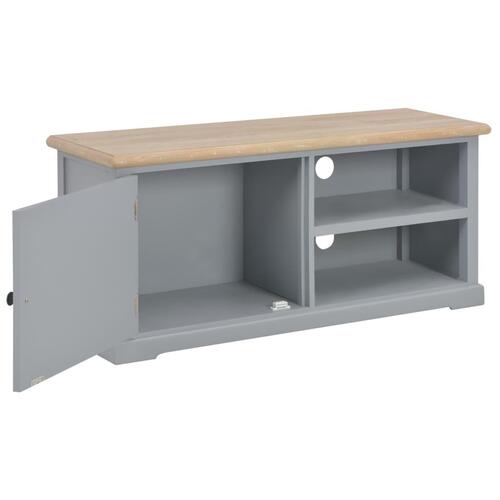Tv-bord 90x30x40 cm træ grå