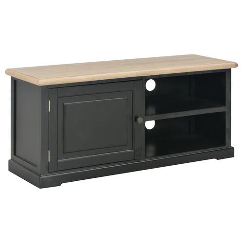 Tv-skab 90 x 30 x 40 cm træ sort