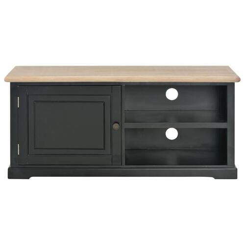 Tv-skab 90 x 30 x 40 cm træ sort