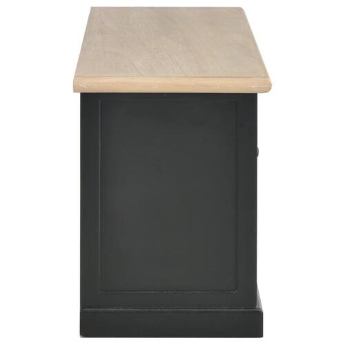 Tv-skab 90 x 30 x 40 cm træ sort