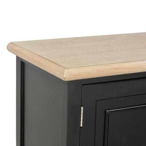 Tv-skab 90 x 30 x 40 cm træ sort