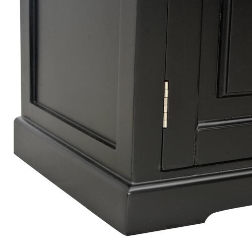 Tv-skab 90 x 30 x 40 cm træ sort