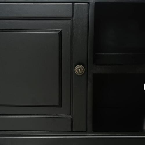 Tv-skab 90 x 30 x 40 cm træ sort