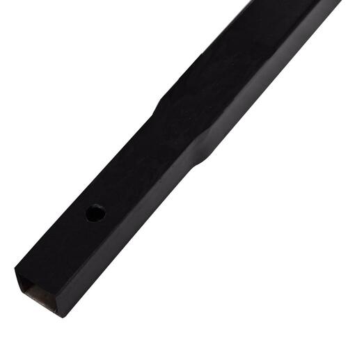 Pælebor med håndtag, 180 mm, med forlængerrør, 13 m, stål