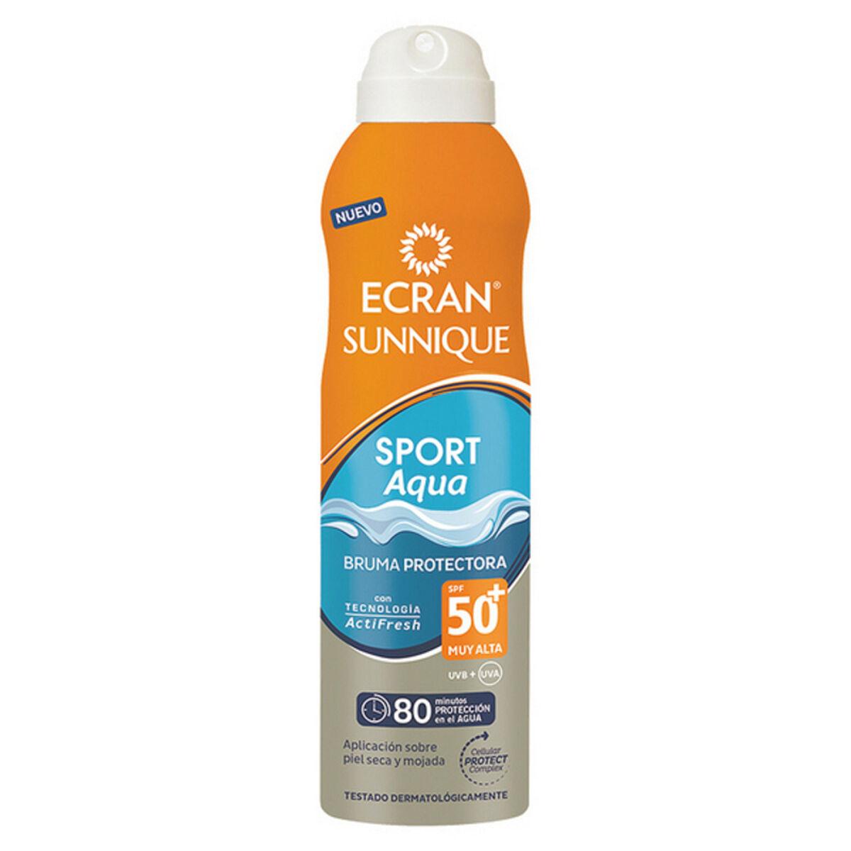 Solcreme spray SPF 50+ Ecran Sport Aqua 250 ml