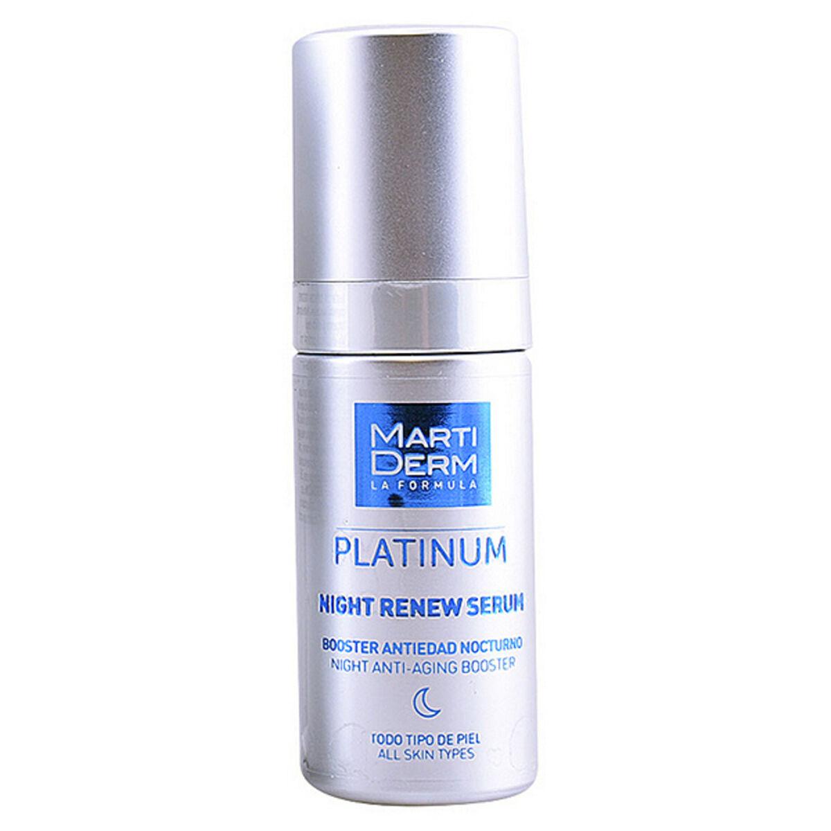 Martiderm Platinum Night Renew Serum - Anti-age natserum 30 ml