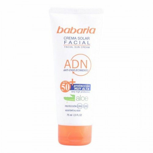 Solcreme ansigt SPF 50+ Babaria Solar ADN 75 ml