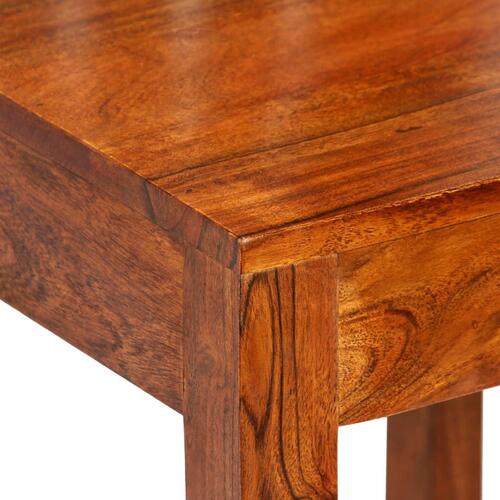 Spisebordsstole 6 stk. massivt træ med sheeshamfinish moderne