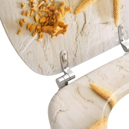 Toiletsæde MDF låg søstjerne