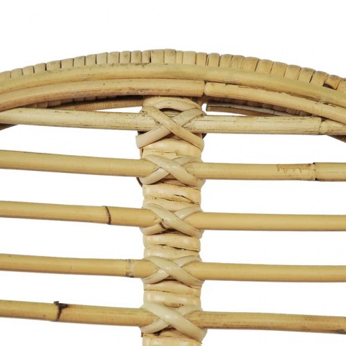 Spisebordsstole 6 stk. naturligt rattan