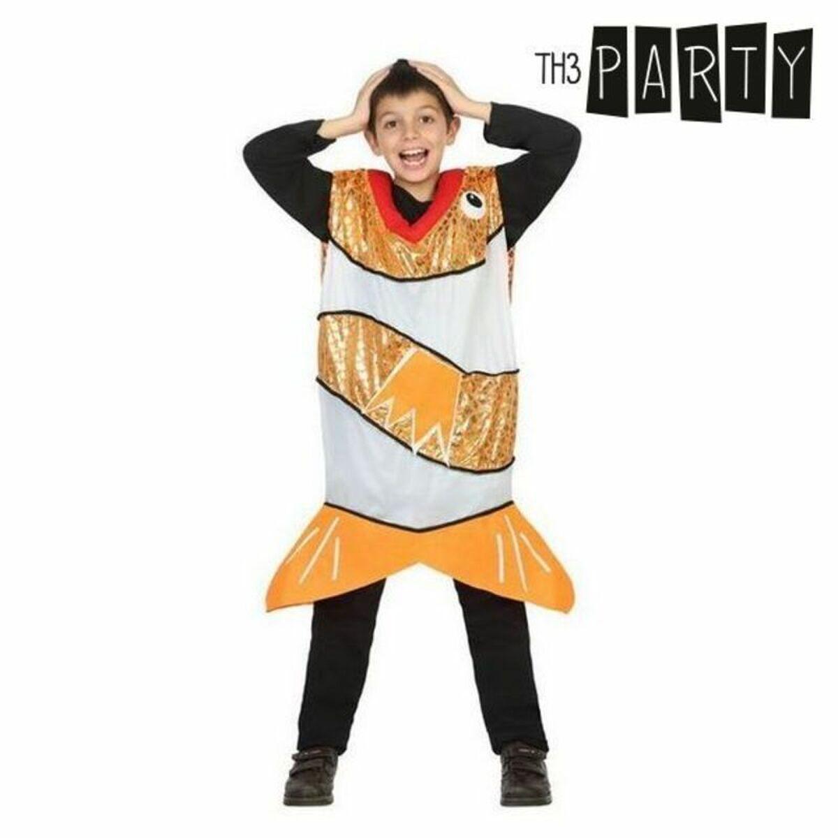 Fiskekostume til børn - Orange, 10-12 år