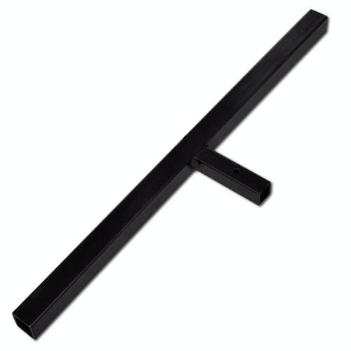 Jordbor m. håndtag 80 mm dobbelt spiraler stål sort