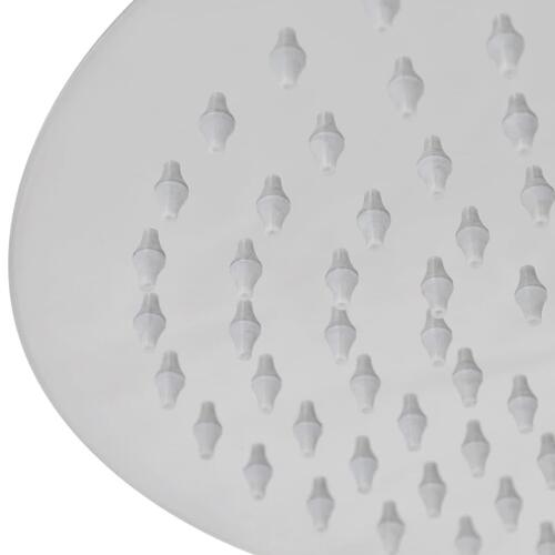 Brusehoved rainshower-funktion 2 stk. rustfrit stål Ø 20 cm
