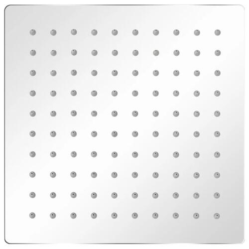 Bruserhoveder rainshower 2 stk. rustfrit stål 20 x 20 cm