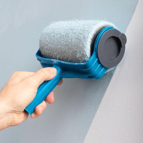 Sæt med genopfyldelige, anti-dryppende malerruller Roll'n'paint 5 Dele