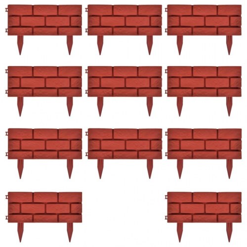 Plænekant 11 stk. murstensdesign
