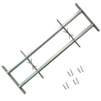Justérbart gitter til vinduer m. 2 tværstænger 700-1050 mm