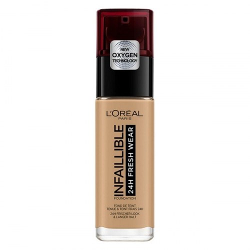 Flydende makeup foundation Infaillible 24H L'Oreal Make Up (30 ml) (30 m) (30 ml) - 250-sable éclat 30 ml