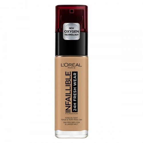 Flydende makeup foundation Infaillible 24H L'Oreal Make Up (30 ml) (30 m) (30 ml) - 250-sable éclat 30 ml