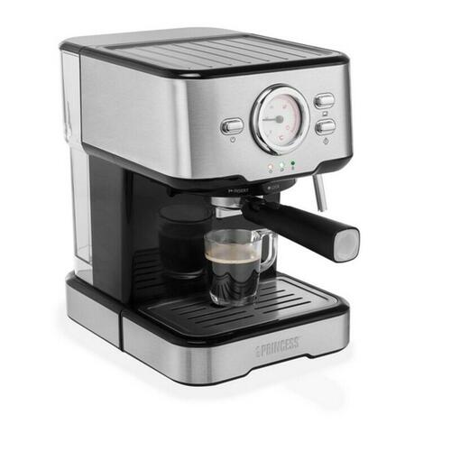 Princess hurtig manuel espressomaskine 1,5 l - stål
