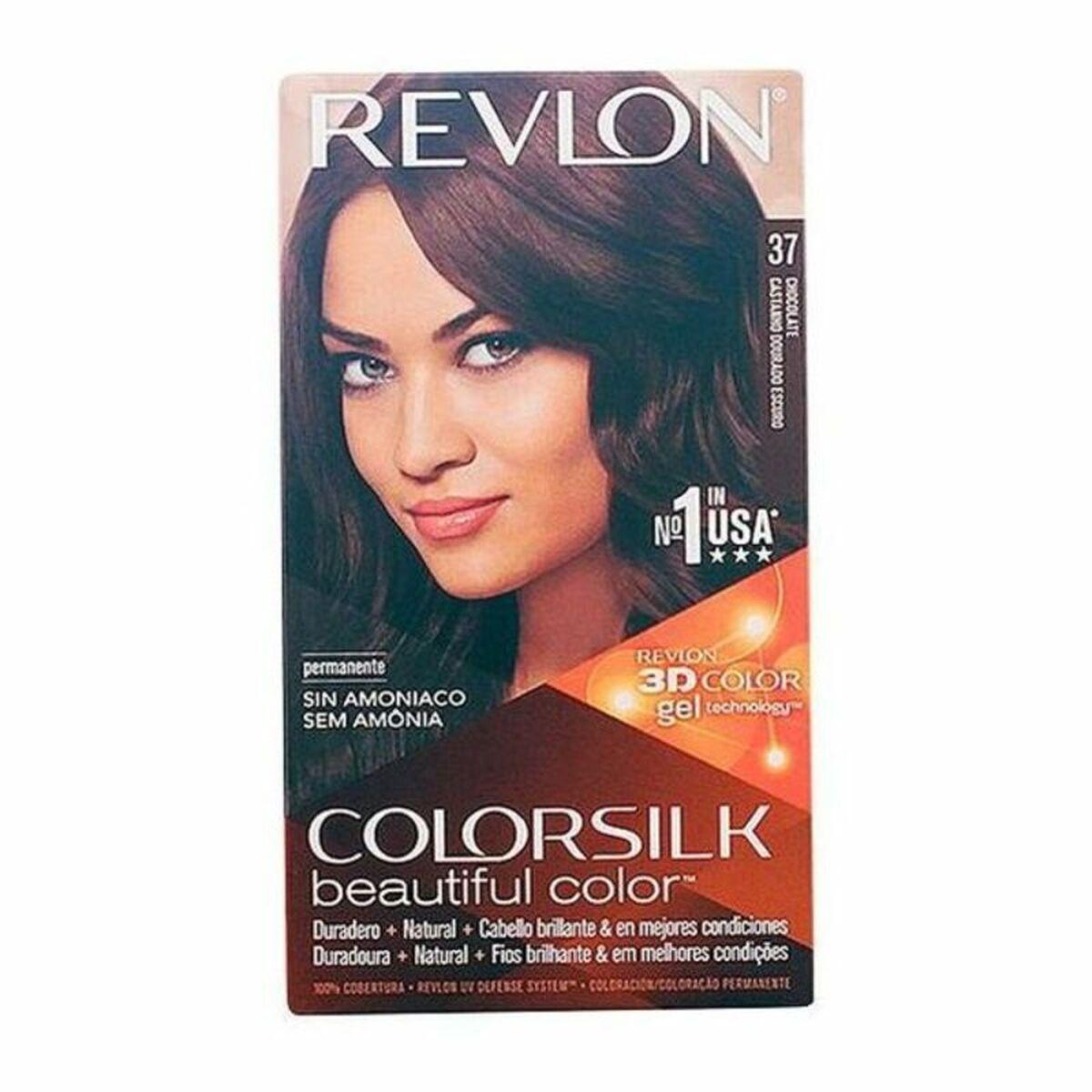 Hårfarve uden ammoniak Revlon Colorsilk nr. 37 Chokolade