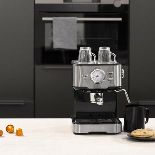 Princess hurtig manuel espressomaskine 1,5 l - stål