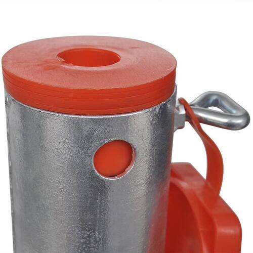 Parasolholder 55 cm galvaniseret stål
