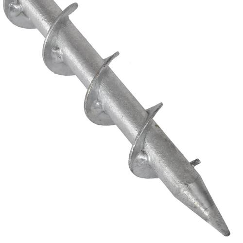 Parasolholder 55 cm galvaniseret stål