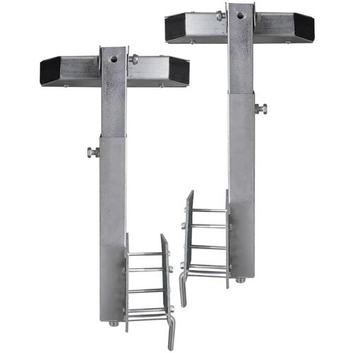 Stævnstøttesæt til bådtrailer 2 stk. 63-88 cm