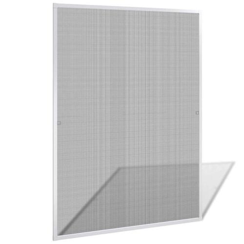 Insektnet til vinduer 120 x 140 cm hvid