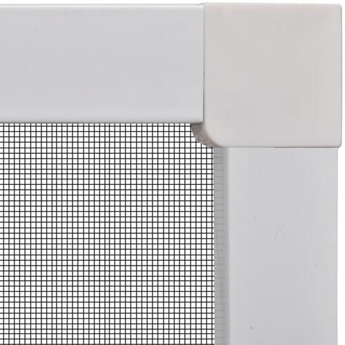 Insektnet til vinduer 120 x 140 cm hvid