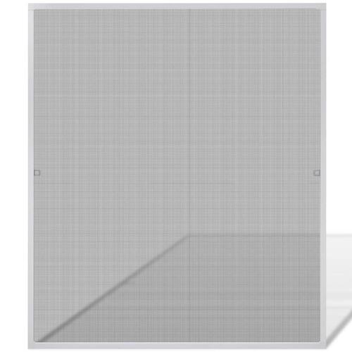 Insektnet til vinduer 130 x 150 cm hvid