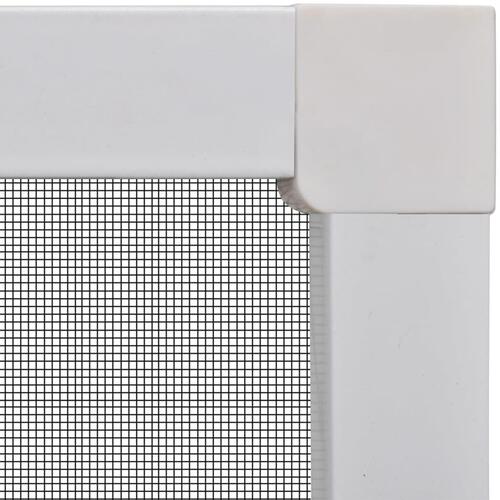 Insektnet til vinduer 130 x 150 cm hvid