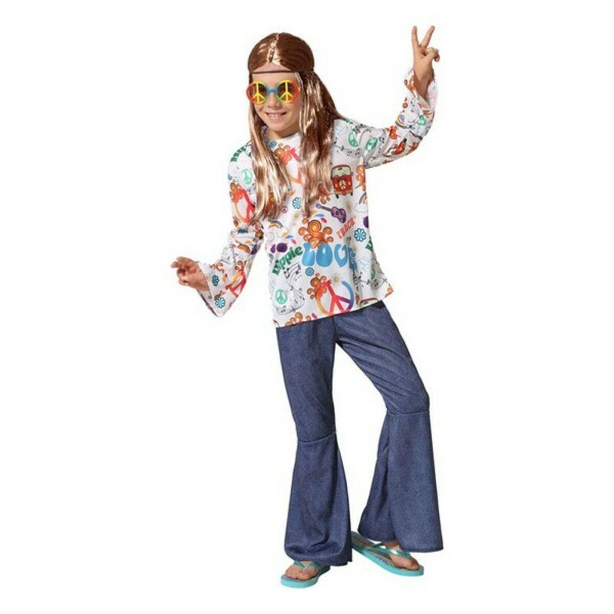 Kostume til børn Hippie - 5-6 år