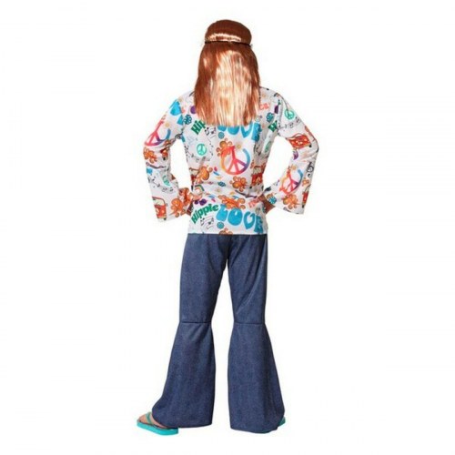 Kostume til børn Hippie - 7-9 år