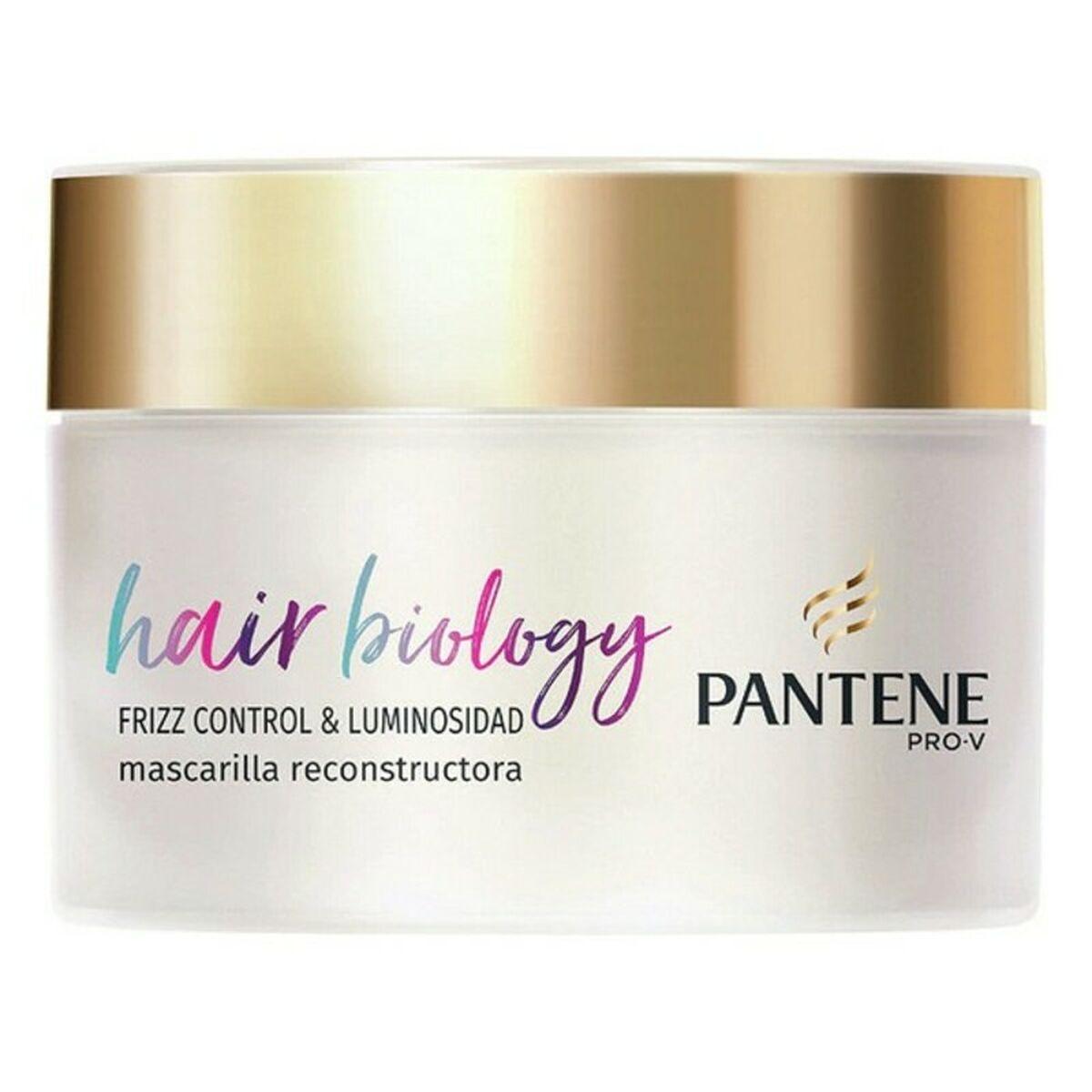 Hårmaske Hair Biology Frizz & Luminosidad Pantene 160