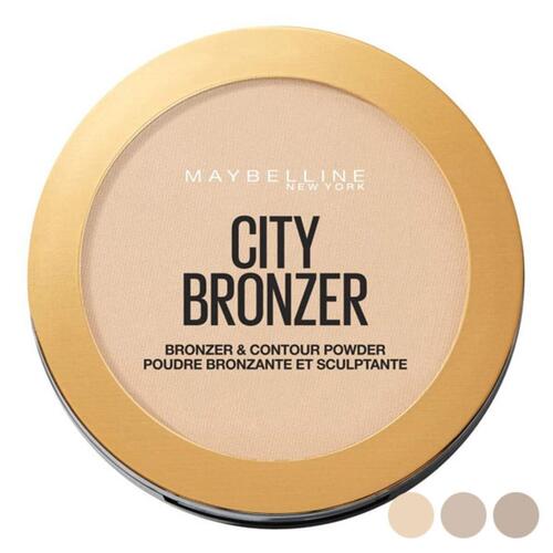 Selvbruner Pulver City Bronzer Maybelline 8 g 250-medium warm 8 gr