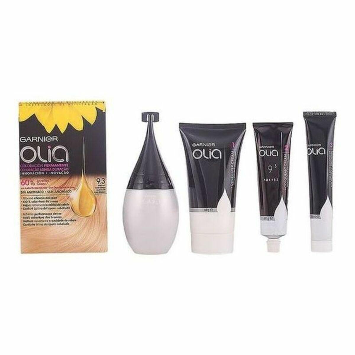 Hårfarve uden ammoniak Garnier Olia - Meget Lys Gylden Blond 9.3