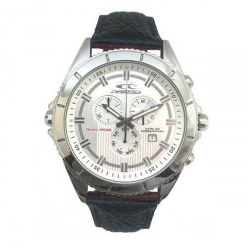 Chronotech herreur CT7636L-02, hvid skive (Ø 42 mm)