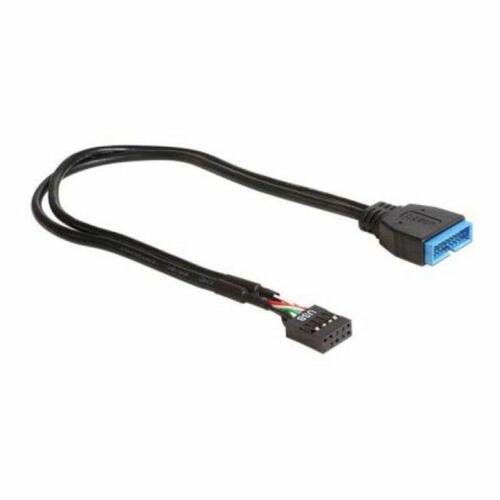 DELOCK USB-kabel/adapter 83281 - 30 cm, sort