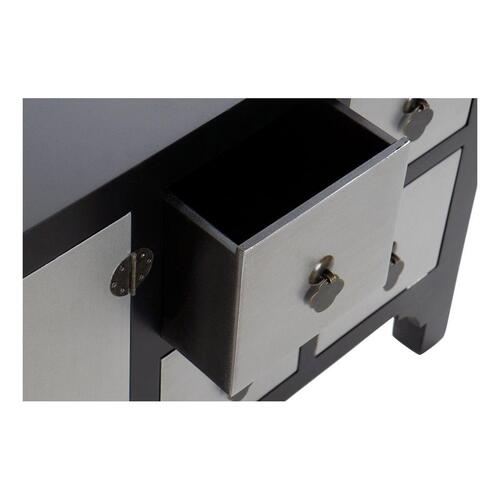 TV-bord med skuffer Orientalsk Træ MDF (130 x 24 x 51 cm)
