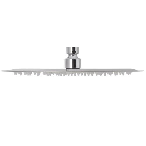 Brusehoved rustfrit stål 25 cm rund