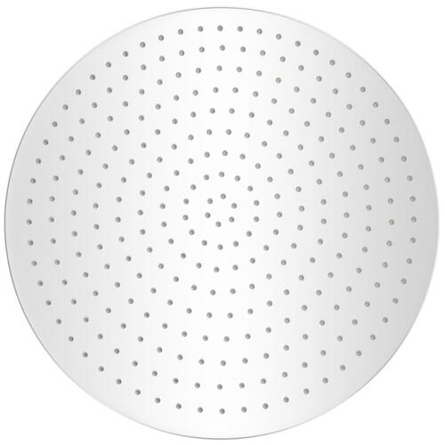 Brusehoved rustfrit stål 50 cm rund
