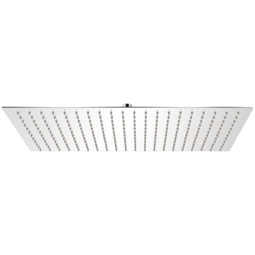Brusehoved 30x50 cm rustfrit stål rektangulær