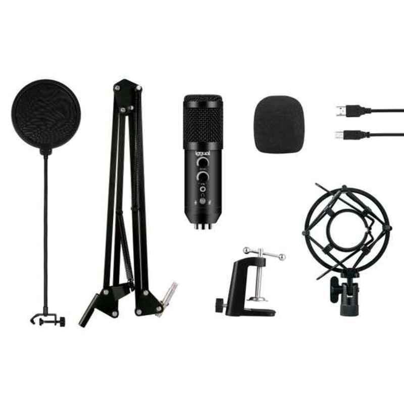 Tabel Top Mikrofon Iggual Pro Voice Igg317150 Usb Sort