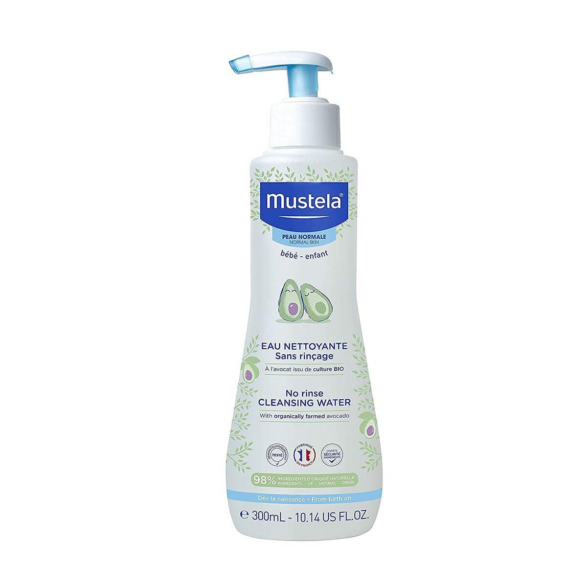 Rensevand uden skylning til baby Mustela - Avocado 300 ml