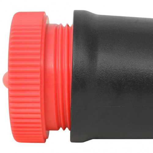 Pegepindsmetaldetektor sort og rød