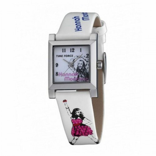 Time Force armbåndsur til små børn HM1005 - Ø 27 mm, hvid