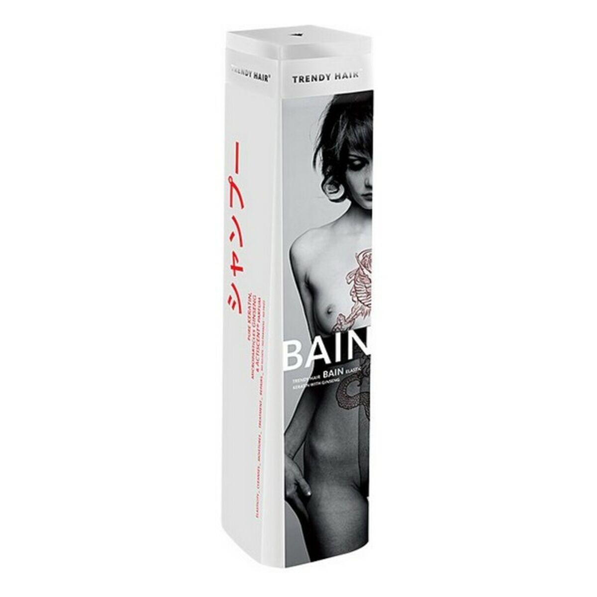 Trendy Hair Bain Elastic Keratin fugtgivende shampoo - 1000 ml